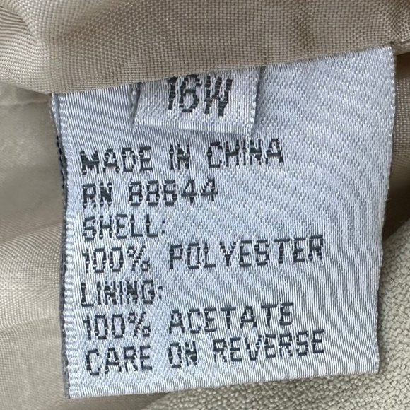 Vintage Emily Blazer Beaded Floral Detail Long Sleeve Button Closure Plus 16W‎ - Picture 10 of 15